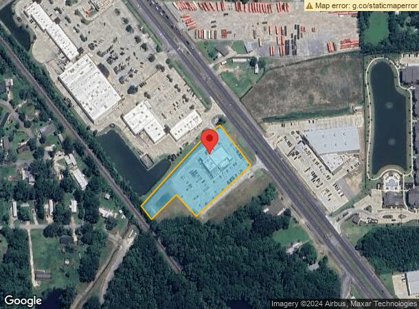  14569 Airline Hwy, Prairieville, LA Parcel Map