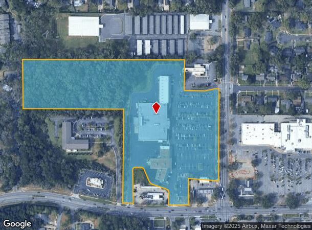  2370 Hillcrest Rd, Mobile, AL Parcel Map