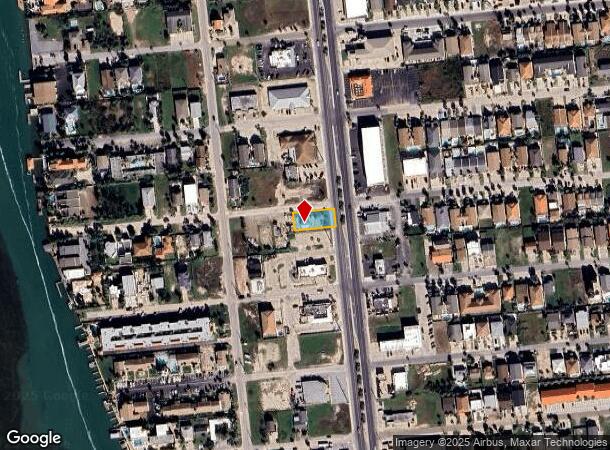  3213 Padre Blvd, South Padre Island, TX Parcel Map