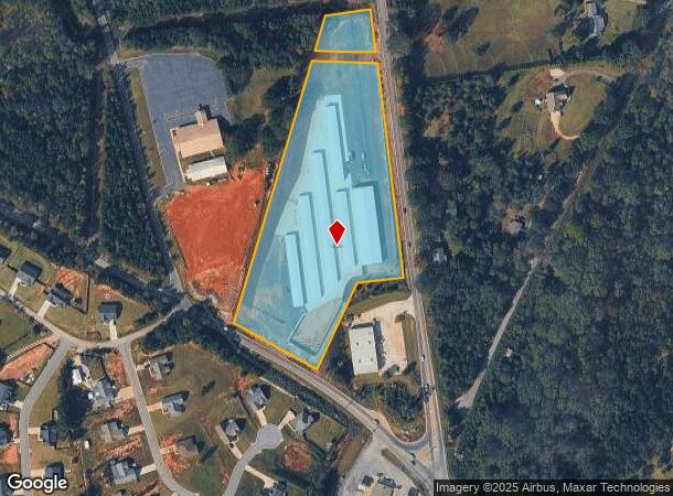  1651 Inman Rd, Wellford, SC Parcel Map