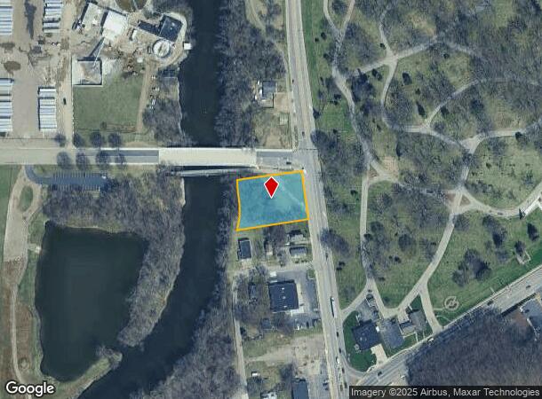  1123 Riverview Dr, Kalamazoo, MI Parcel Map