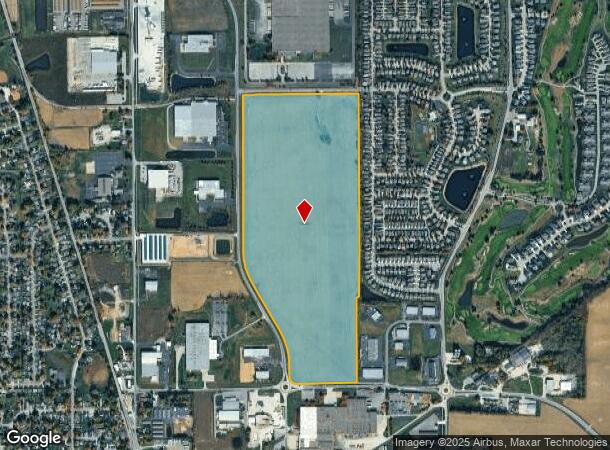 Arvin Rd, Franklin, IN Parcel Map