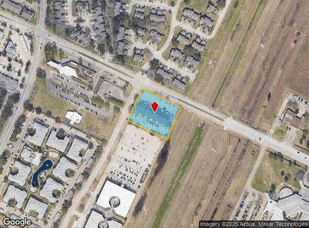 17300 Saturn Ln, Houston, TX Parcel Map