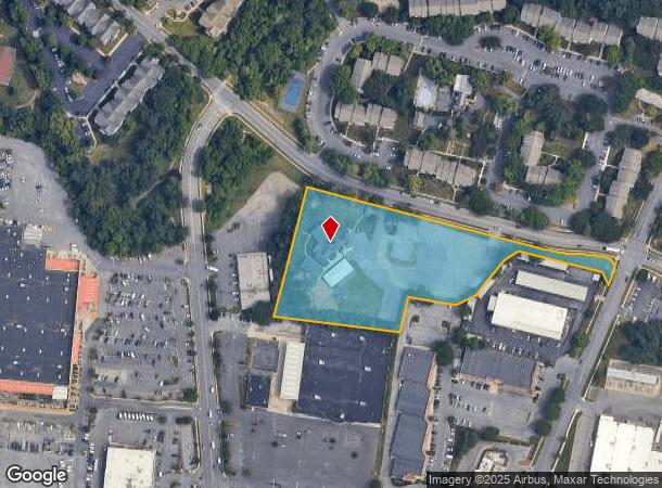 1250 Key Pky, Frederick, MD Parcel Map