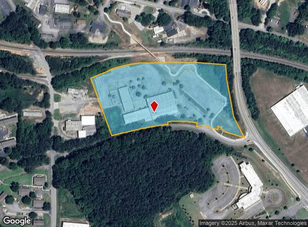  210 Paulding Ln, Dallas, GA Parcel Map