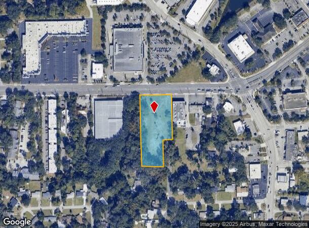  2870 University Blvd W, Jacksonville, FL Parcel Map