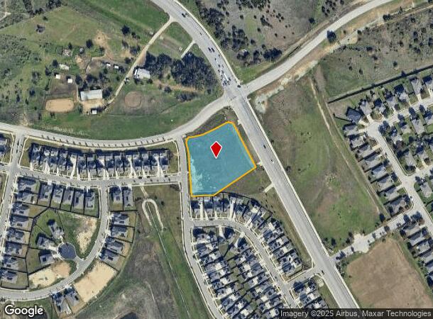 1617 N Bagdad Rd, Leander, TX Parcel Map