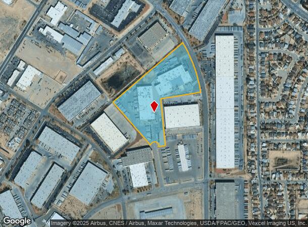 1435 Isomedix Pl, El Paso, TX Parcel Map