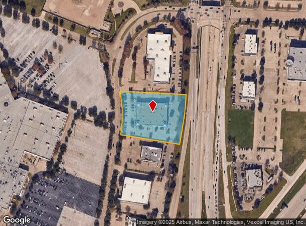  2805 E Grapevine Mills Cir, Grapevine, TX Parcel Map