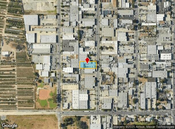  2121 Lee Ave, South El Monte, CA Parcel Map