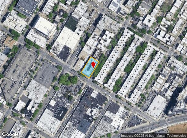  3450 41St St, Long Island City, NY Parcel Map