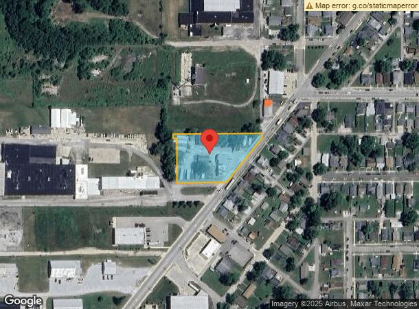  845 Miller Ave, Shelbyville, IN Parcel Map