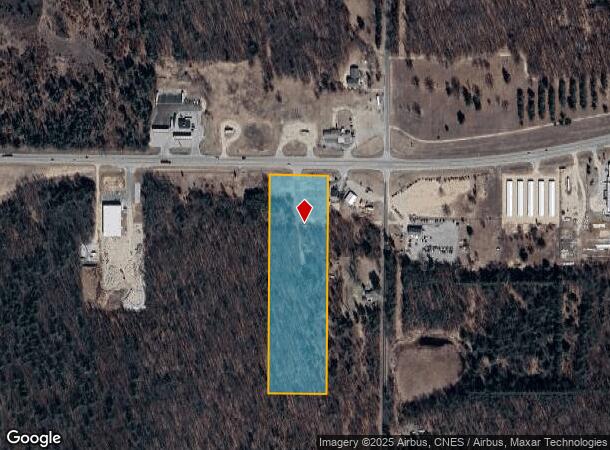 20083 W Edgar Rd, Howard City, MI Parcel Map