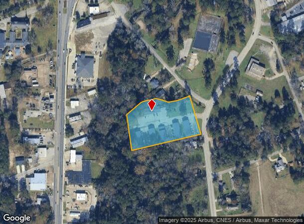  1406 Tulane Dr, Lufkin, TX Parcel Map
