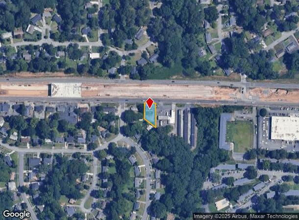  736 Windy Hill Rd Se, Smyrna, GA Parcel Map