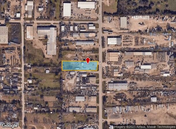  2147 S Peachtree Rd, Balch Springs, TX Parcel Map