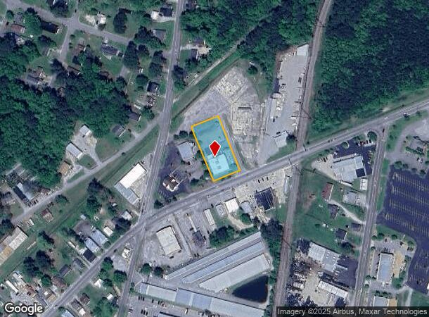 1107 N Broad St, Edenton, NC Parcel Map