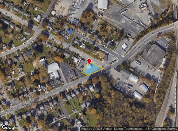 1061 Virginia Ave, Hagerstown, MD Parcel Map