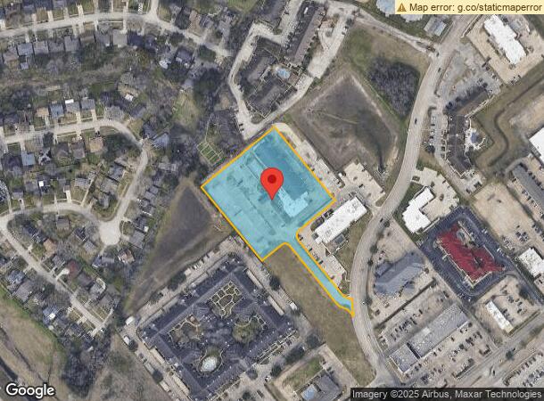  750 W Texas Ave, Webster, TX Parcel Map