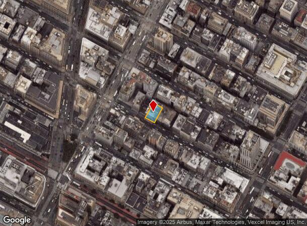  53 W 36Th St, New York, NY Parcel Map