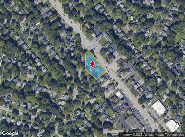 1627 Monroe Ave, Rochester, NY Parcel Map