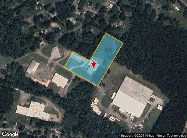  1109 S Chattanooga St, La Fayette, GA Parcel Map