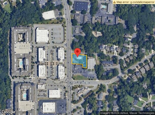  4605 Roswell Rd, Atlanta, GA Parcel Map