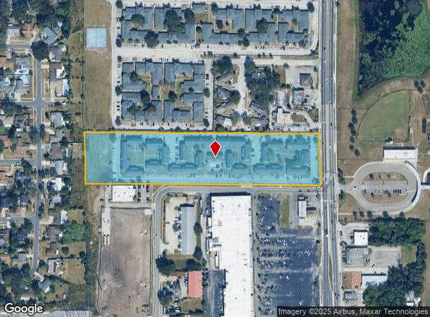 2828 N Pine Hills Rd, Orlando, FL Parcel Map