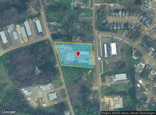  1475 Highway 51 S, Hernando, MS Parcel Map