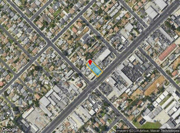  2411 Durfee Ave, El Monte, CA Parcel Map