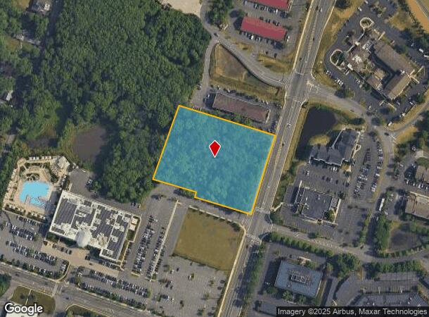645 Fellowship Rd, Mount Laurel, NJ Parcel Map