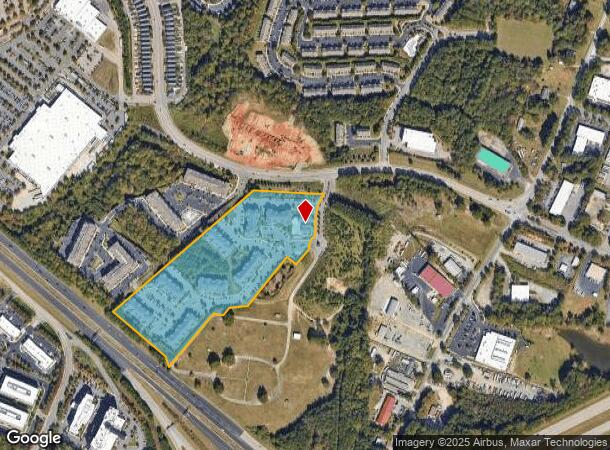 6450 Viewpointe Cir, Raleigh, NC Parcel Map