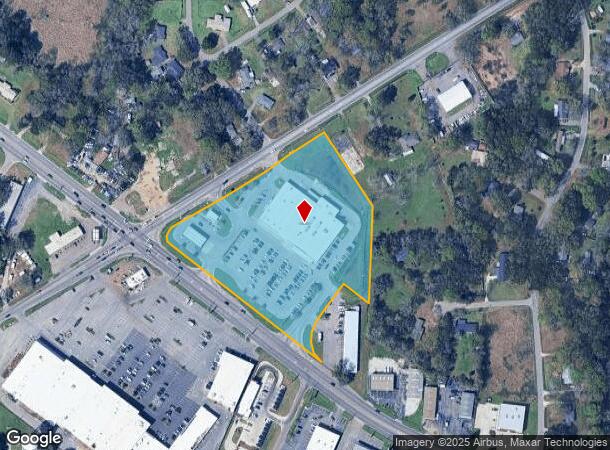  7320 Theodore Dawes Rd, Theodore, AL Parcel Map