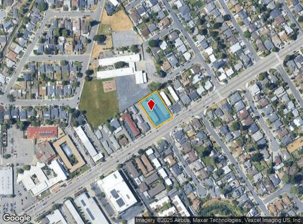  2568 Grove Way, Castro Valley, CA Parcel Map