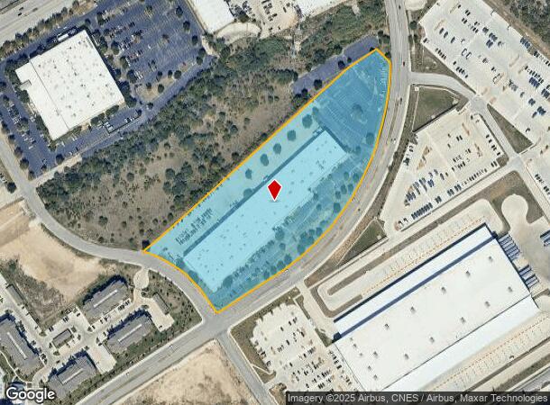 11603 Crosswinds Way, San Antonio, TX Parcel Map