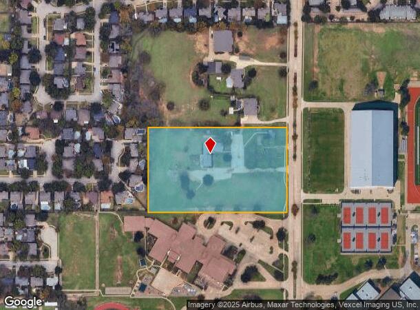 4344 Heritage Ave, Grapevine, TX Parcel Map