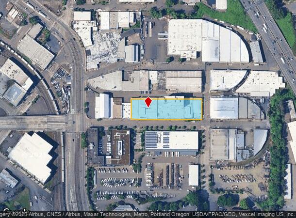  603 N Tillamook St, Portland, OR Parcel Map