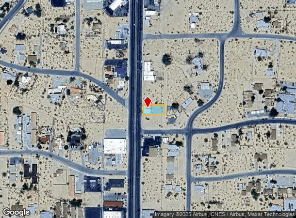  5823 Adobe Rd, Twentynine Palms, CA Parcel Map