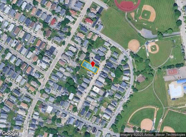  14 Fairbanks St, Worcester, MA Parcel Map