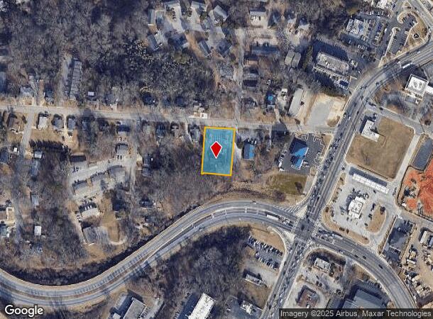  605 West Ave, Gainesville, GA Parcel Map