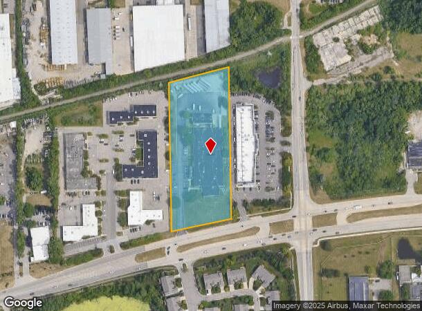  2175 E West Maple Rd, Commerce Township, MI Parcel Map