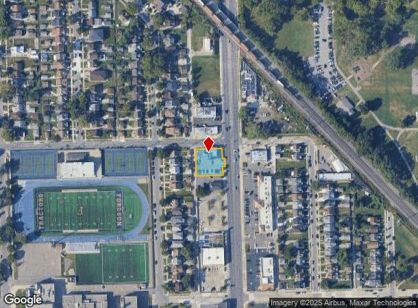  5959 Schaefer Rd, Dearborn, MI Parcel Map