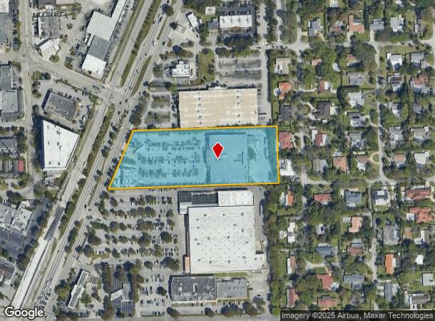 13401 S Dixie Hwy, Pinecrest, FL Parcel Map