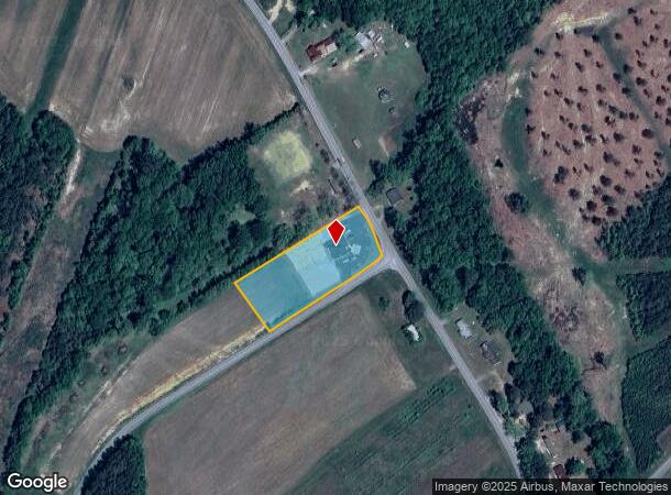 1250 Gaston Rd, Skippers, VA Parcel Map