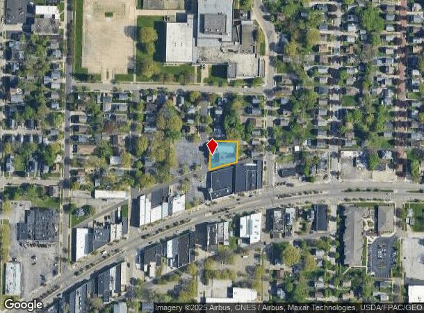 2181 14Th St Sw, Akron, OH Parcel Map