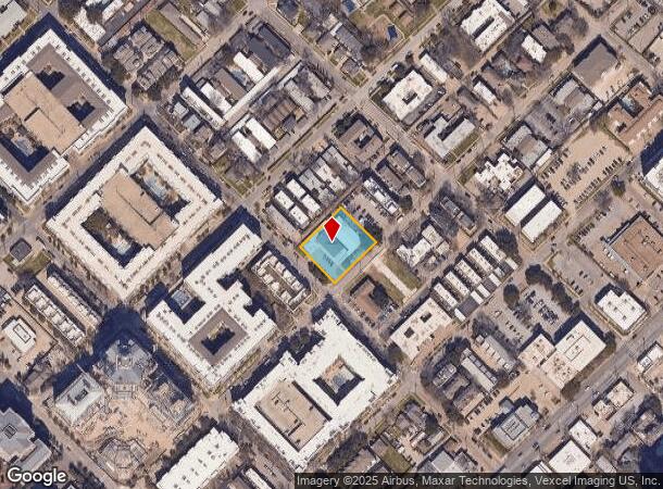  2701 Reagan St, Dallas, TX Parcel Map