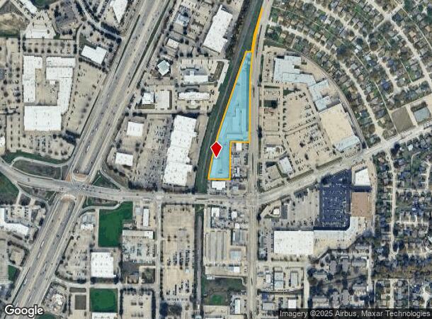  3401 K Ave, Plano, TX Parcel Map