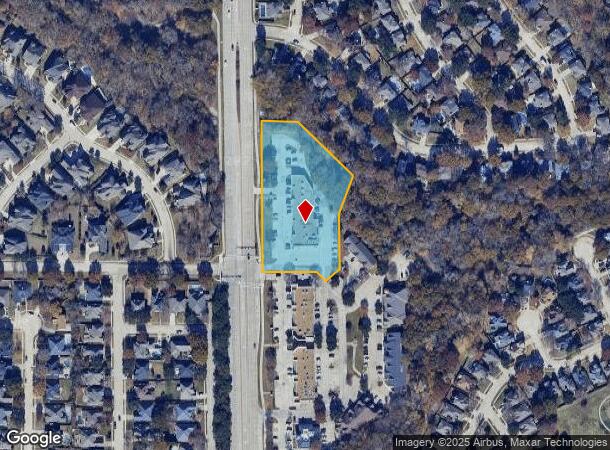 2628 Long Prairie Rd, Flower Mound, TX Parcel Map