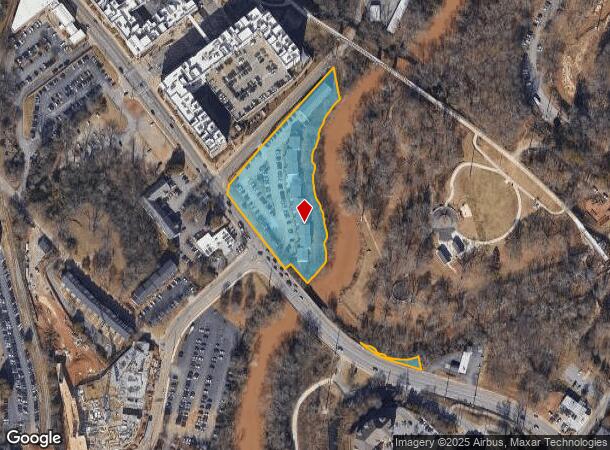 393 Oconee St, Athens, GA Parcel Map