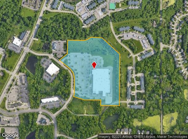  5110 Times Square Pl, Okemos, MI Parcel Map